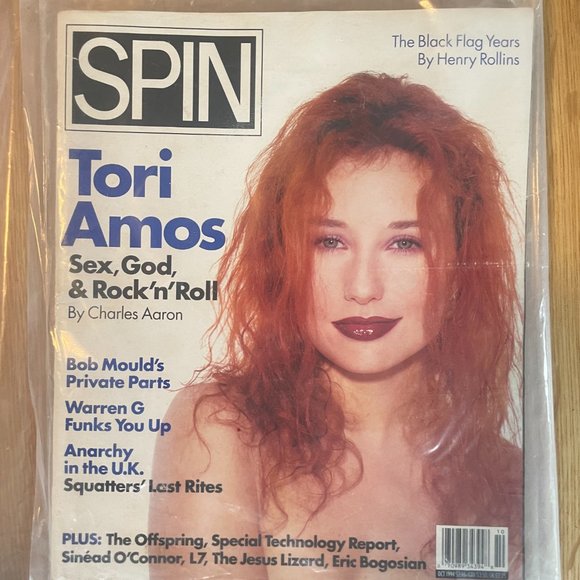 TORI AMOS & ANI DIFRANCO COVERS OF SPIN MAGAZINE!